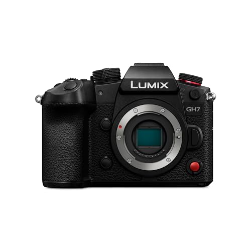 Panasonic Lumix Dc-Gh7E Corpo Fotocamera Mirrorless Micro Quattro Terzi, 25,2Mp, Video C4K/4K 4:2:2 60/50P, Phase Hybrid Af, Active Is, Audio Float 32