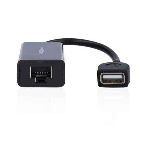 Nedis Extender Usb - Usb 2.0-1 X Usb-A Maschio - 1 X Rj45 Femmina - 1 X Usb A Femmina - 1 X Rj45 Femmina - 50 M - 480 Mbps - Nichelato - Rotondo - Pvc