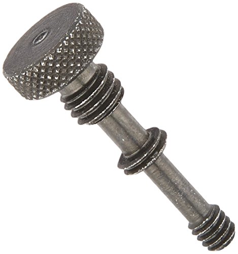 Manfrotto 248 Accessorio Per Treppiede, Vite Speciale Attacco Da 1/4" Per Montare Flash Metz Con Piastra 030, Nero Alluminio