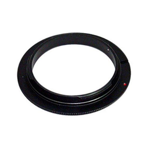 Jyc Anello Adattatore Per Obiettivo Macro Da 55 Mm Per Canon Eos Dslr/Slr 1100D 600D 60D 5Dii, Nero, 55 Mm