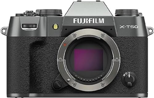 Fujifilm X-T50 Fotocamera Digitale Mirrorless 40Mp, Sensore X-Trans Cmos 5 Hr, Stabilizzatore Ibis, Filmati 6.2K 30P, Mirino Evf, Schermo Lcd 3" Tilta