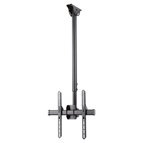 Hama Supporto Da Soffitto Per Tv, Orientabile, Inclinabile, 165 Cm, Fino A 50 Kg