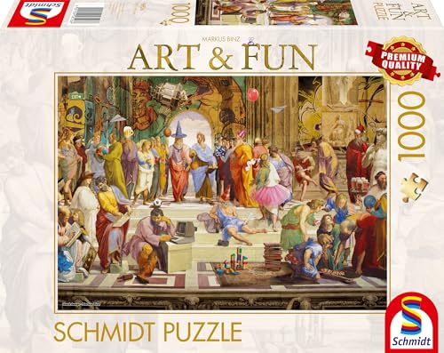 Art & Fun Markus Binz: Die Schule Von Athen 2024 (1000 Teile)