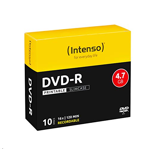 Intenso 4801652 Dvd-R Da 4.7 Gb, Argento