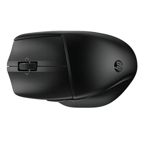 Hp 480 Mouse Comfort, Connessione Bluetooth 5.3, Sensore Ottico Da 4000 Dpi, 6 Pulsanti Programmabili, Rotella Inclinabile, Durata Batteria Fino A 10