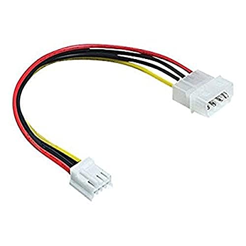 Delock 83184 Delock Cable De Alimentaciã“N Molex 4 Pines - Floppy 4 Pines Hembra 24 Cm