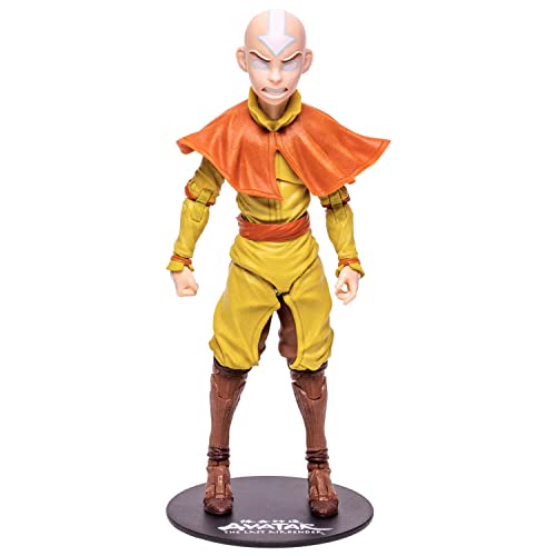 Figura Mcfarlane Toys Avatar La Leyenda De Aang : Aang Estado Avatar