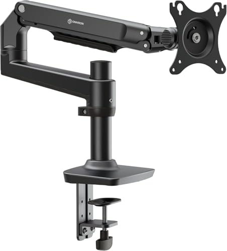 Onkron Braccio Monitor Scrivania Per Televisore E Monitor Da 17 A 38 Pollici - Supporto Tv Da Tavolo Con Peso Fino A 11 Kg - Staffa Monitor Compatibil