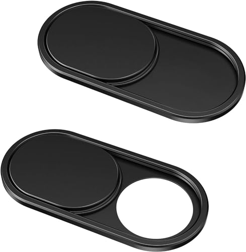 Cloudvalley Webcam Cover, 0.6Mm Ultra-Sottile Metallo Copri Webcam Copertura Per Macbook Pro* Air, Ipad, Laptop, Imac, Pc, Computer, Phone Accessori,