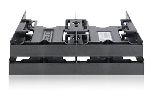 Icy Dock Flex-Fit Quattro Mb344Sp Adattatore/Telaio Di Montaggio/Supporto Per Dischi Per 4 X Hdd/Ssd 2.5" Per 5.25" Alloggiamento Esterno, Installazio