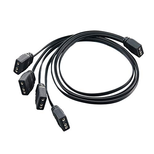 Silverstone Argb 4-Fach Splitterkabel - 30Cm