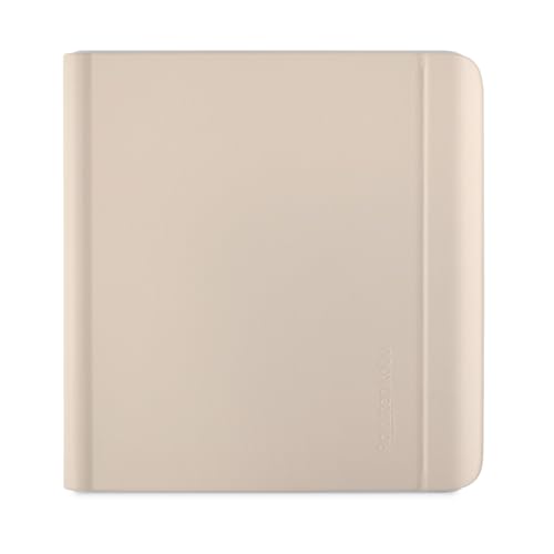 Custodia Notebook Sleepcover Per Kobo Libra Colour – Beige Sabbia | Tecnologia Standby/Risveglio | Supporto Integrato Con 2 Orientamenti | Pelle Sinte