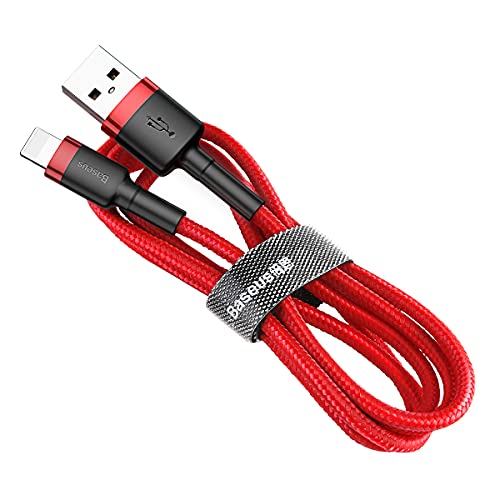 Baseus - Cafule Cable Usb To Lightning, 1.5 A, 2 M (Red)