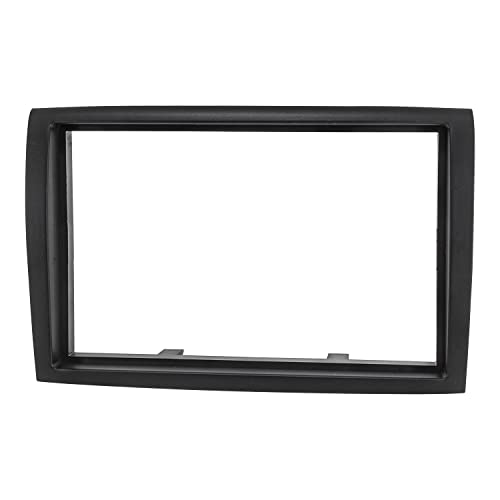 Tomzz Audio 2414-048 Doppia Lunetta Radio Din Adatta Per Fiat Ducato, Peugeot Boxer, Citroen Jumper, Relè, Nero