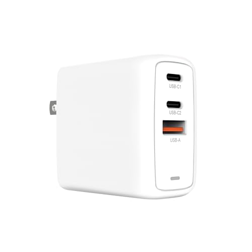 Creative 67 W Gan Charger 3-Port Usb Gan Charger Wall Con Pps, Pd 3.0, E Qc 4.0+ Per Telefoni E Computer Portatili, Una Presa Ca Ue Intercambiabile In