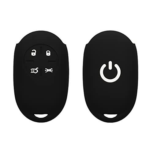 Kwmobile Cover Chiavi Auto Compatibile Con Fiat 500E 4-Tasten Autoschlüssel - Custodia Protettiva Chiave Auto Copri Telecomando Gomma - Portachiave Ma