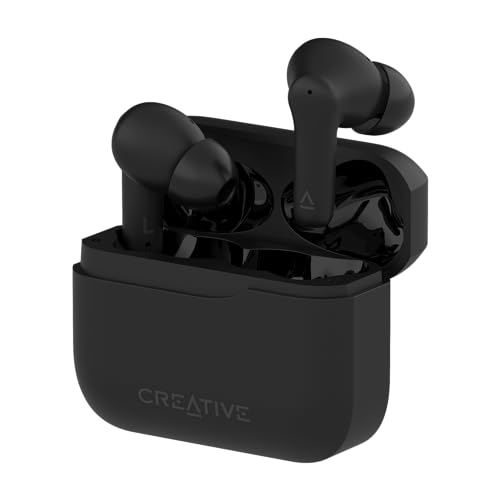 Creative Zen Air 2, Auricolari In-Ear True Wireless Con Cancellazione Attiva Del Rumore (Anc), Modalità Ambiente, Bluetooth 5.3, Ipx4, Sxfi Ready, Fin