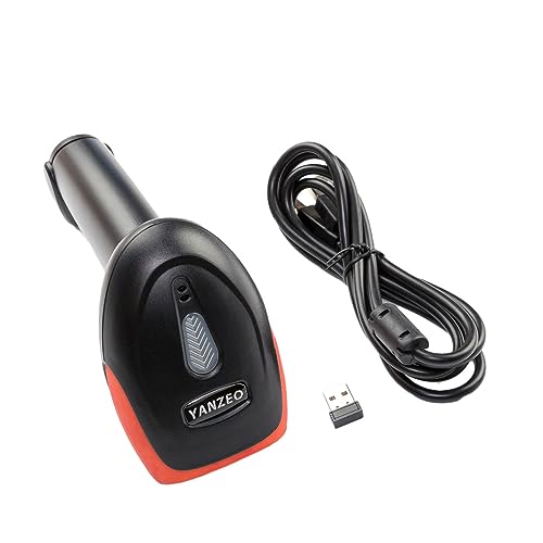 Yanzeo Scanner Di Codici A Barre 2D Portatile Portatile Senza Fili Usb Qr Code Pos Laser