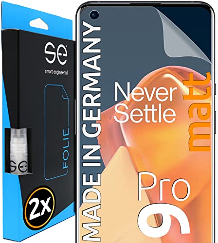 Smart Engineered Pellicola Protettiva Antiriflesso Compatibile Con Oneplus 9 Pro, Pellicola Protettiva Autorigenerante, Pellicola Protettiva Hd, Antig