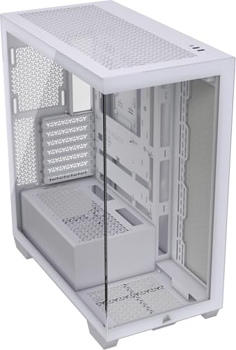 Corsair 3500X Mid-Tower Atx Case Per Pc - Vetro Temperato Panoramico - Compatibile Con Scheda Madre A Connessione Inversa - Nessuna Ventola Inclusa -