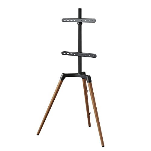 Hama Supporto Per Tv Indipendente, Orientabile, Regolabile In Altezza, 165 Cm (65") Fino A 35 Kg