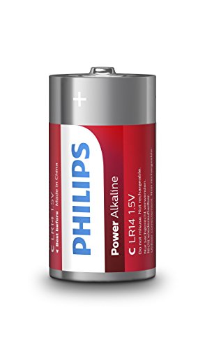Philips 0568068 Powerlife Batteria, 2 Pezzi Con Blister