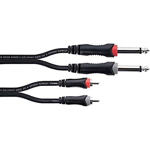 Cordial Cavo Audio Doppio Jack Mono - Rca 6 M