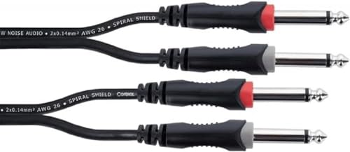 Cavo Audio Doppio Jack Mono 6 M