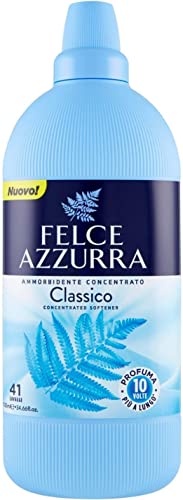 12X Felce Azzurra - Ammorbidente Concentrato Classico, Profumo Inconfondibile, Capi Morbidi - 41 Lavaggi - 1025Ml