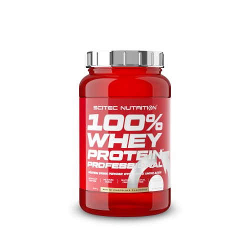 Scitec Nutrition 100% Whey Protein Professional - Potenziato Con Aminoacidi Extra Ed Enzimi Digestivi - Senza Glutine - Senza Olio Di Palma, 920 G, Ci