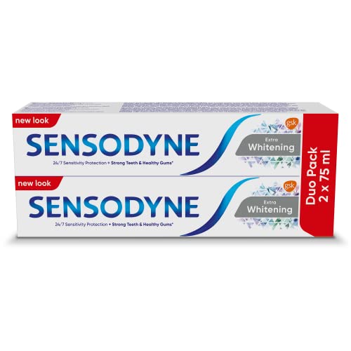 Sensodyne Extra Whitening Duo Pack 2 X 75 Ml