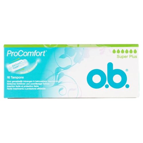 O.B. 0000007 Originali Super Plus Tampons - 16 Pezzi