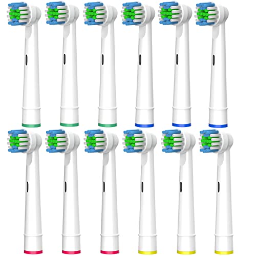 Beladent Testine Di Ricambio Compatibile Per Oral B Spazzolino Elettrico Braun Oral B, (12 Pezzi)