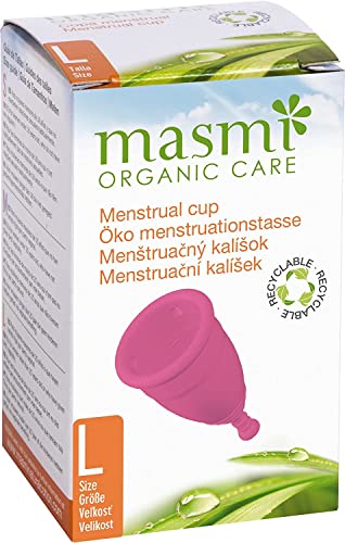 Masmi Natural Cotton Oeko Menstruation Tazze, Taglia L