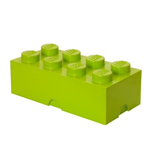 Lego - Scatola Stoccaggio, Verde,