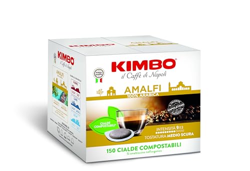 150 Cialde Kimbo Miscela Amalfi 100% Arabica