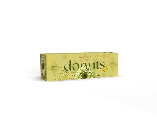 Donuts Maxtris Patisserie Gusto Pistacchio Verde Confezione Da 6 Pz 210 G