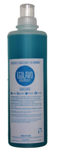 Ecolavo Pavimenti - Detergente Igienizzante Per Pavimenti, Sgrassante - 1 Litro