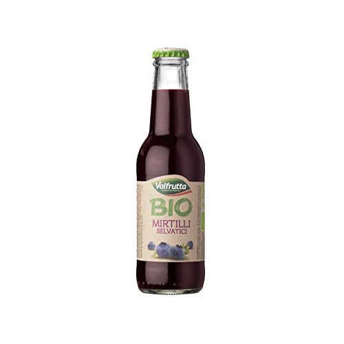 Valfrutta Succo Di Frutta Bio Nettare Mirtilli Selvatici Confezione Da 24 Da 200 Ml