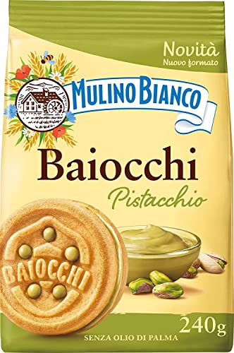 6X Mulino Bianco Pistacchio Kekse Mit Pistazien Kekse Mit Pistazien Und Mürbeteig Ideal Zum Frühstück Oder Snack Ohne Palmöl 240 G