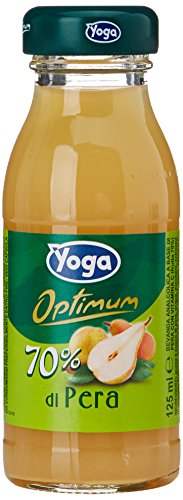Yoga - Optimum Succi 70% Pera, 125 Ml (Pacco Da 6)
