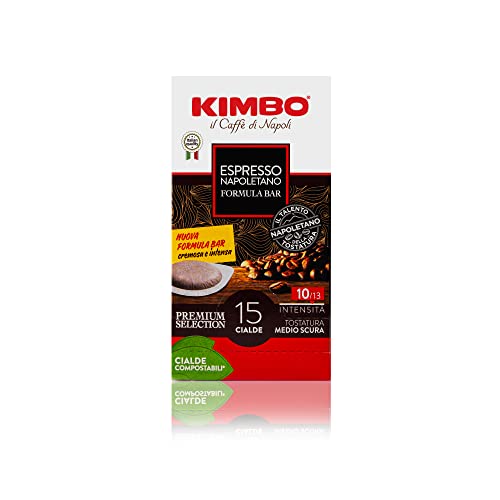 Kimbo Caffè Cialde Espresso Napoletano, 15 Cialde