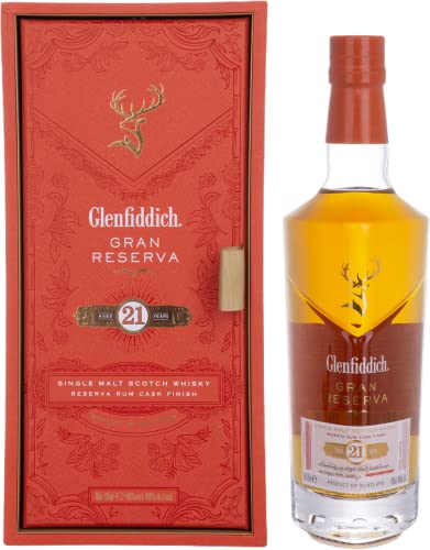 Whisky Glenfiddich 21Y Finished Rhum Casks Cl.70 Whisky Glenfiddich 21Y Finished Rhum Casks Cl. 70