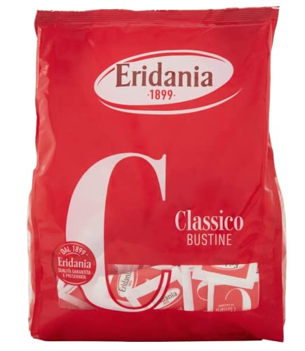 Eridania Zucchero Classico Bustine 500G - Zucchero Bustine Monodose Per Caffè, Aperitivo, Macchina Caffè, Dolci, Cialde, Capsule, Thè