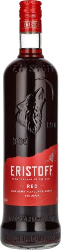 Eristoff Red Sloe Berry Flavour E Pure Grain Vodka - 1000 Ml