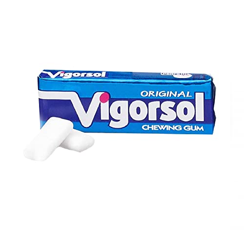 30 Pacchetti Gomme Da Masticare Vigorsol Original Azzurro Chewing Gum Classiche