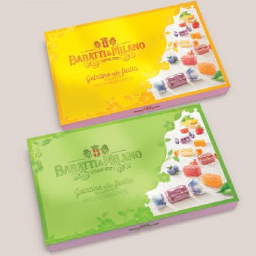 Baratti & Milano - Il Giardino Dei Buoni Frutti - Confezione Regalo Di Gelatine Assortite (N.1 Scatola Da 400Gr.)