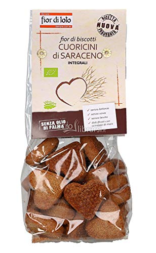 Fior Di Loto Cuoricini Di Grano Saraceno Integrale - 30 G