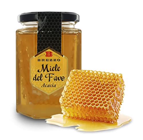Miele Brezzo Miele Del Favo Di Acacia Vasetto Da 250 G