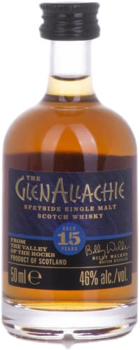 The Glenallachie 15 Years Old Speyside Single Malt 46% Vol. 0,05L
